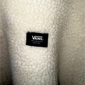 VANS Mt. Vans Sherpa Quarter Zip Mens Pullover